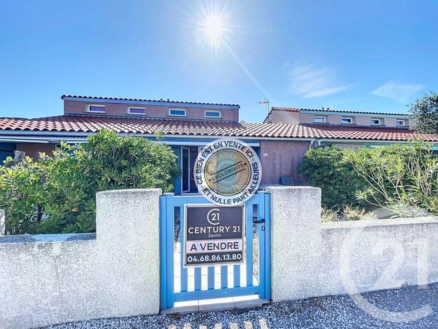 maison à vendre - 3 pièces - 45.0 m2 - LE BARCARES - 66 - LANGUEDOC-ROUSSILLON - Century 21 Zénith