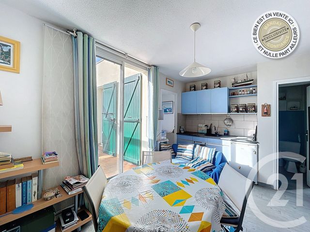 Appartement F2 à vendre - 2 pièces - 25.0 m2 - LE BARCARES - 66 - LANGUEDOC-ROUSSILLON - Century 21 Zénith