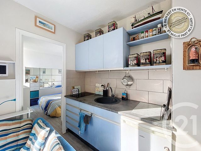 Appartement F2 à vendre - 2 pièces - 25.0 m2 - LE BARCARES - 66 - LANGUEDOC-ROUSSILLON - Century 21 Zénith