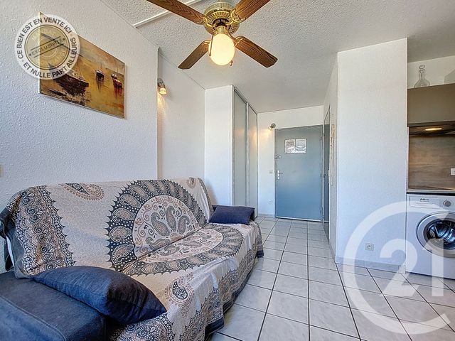 Appartement Studio Cabine à vendre - 1 pièce - 22.0 m2 - LEUCATE - 11 - LANGUEDOC-ROUSSILLON - Century 21 Zénith