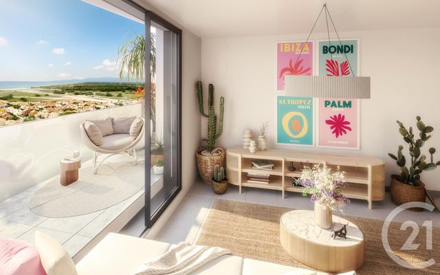Appartement T2 à vendre - 2 pièces - 42.73 m2 - LE BARCARES - 66 - LANGUEDOC-ROUSSILLON - Century 21 Zénith