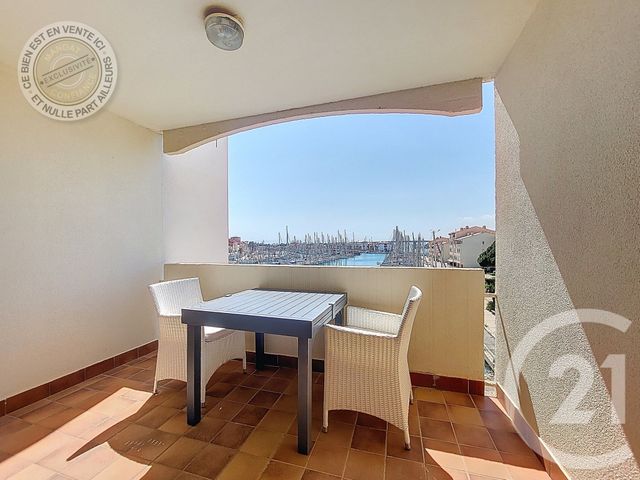 Appartement T2 à vendre - 2 pièces - 37.0 m2 - PORT LEUCATE - 11 - LANGUEDOC-ROUSSILLON - Century 21 Zénith