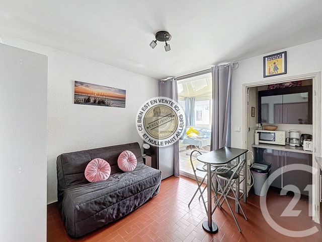 Appartement F2 à vendre - 2 pièces - 31.08 m2 - LE BARCARES - 66 - LANGUEDOC-ROUSSILLON - Century 21 Zénith