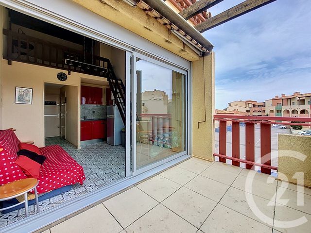 Appartement T2 à vendre - 2 pièces - 28.3 m2 - LE BARCARES - 66 - LANGUEDOC-ROUSSILLON - Century 21 Zénith