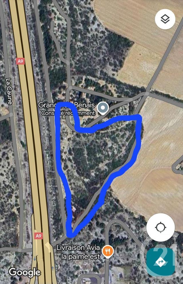 terrain à vendre - 1296.0 m2 - LA PALME - 11 - LANGUEDOC-ROUSSILLON - Century 21 Zénith