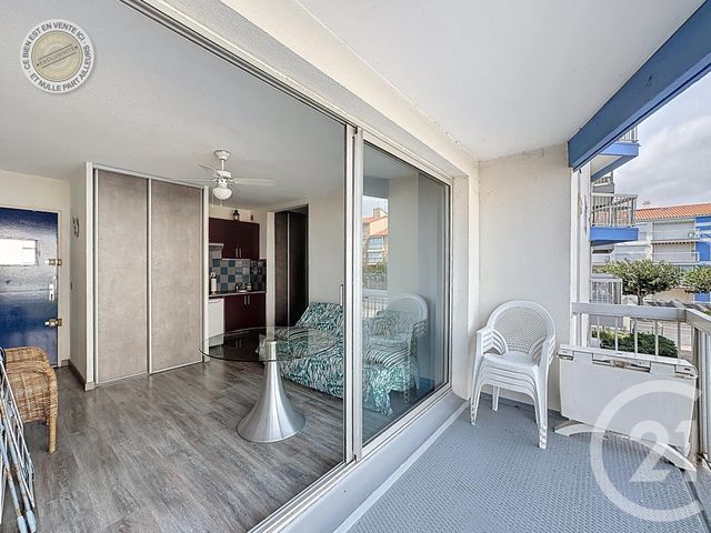 Appartement F2 à vendre - 2 pièces - 25.37 m2 - LE BARCARES - 66 - LANGUEDOC-ROUSSILLON - Century 21 Zénith