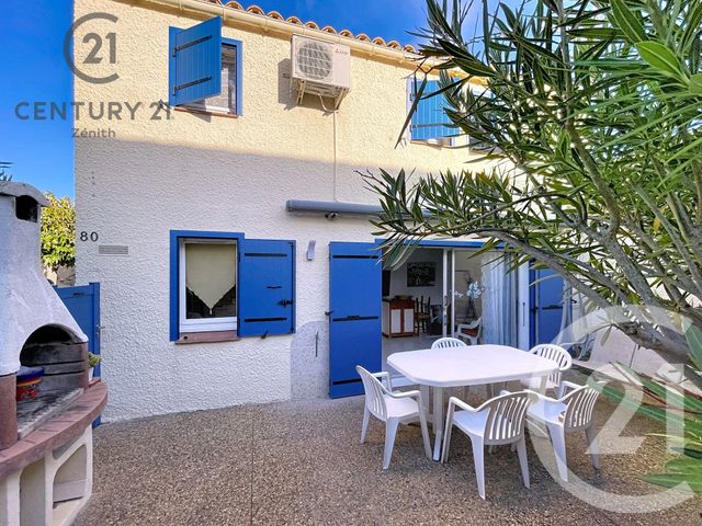 maison à vendre - 3 pièces - 37.74 m2 - LE BARCARES - 66 - LANGUEDOC-ROUSSILLON - Century 21 Zénith
