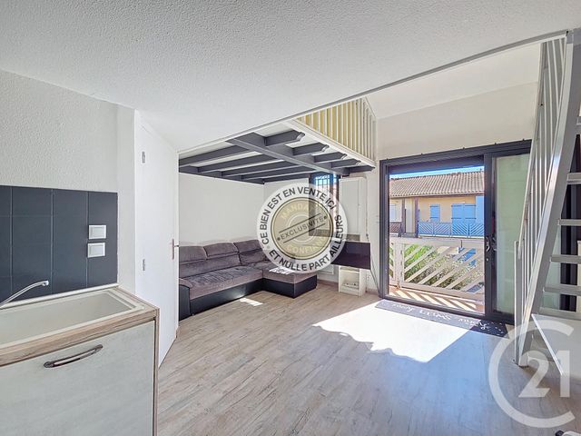 Appartement F2 bis à vendre - 3 pièces - 35.78 m2 - LEUCATE - 11 - LANGUEDOC-ROUSSILLON - Century 21 Zénith