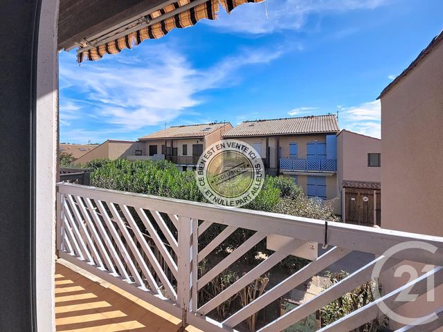 Appartement F2 bis à vendre - 3 pièces - 35.78 m2 - LEUCATE - 11 - LANGUEDOC-ROUSSILLON - Century 21 Zénith