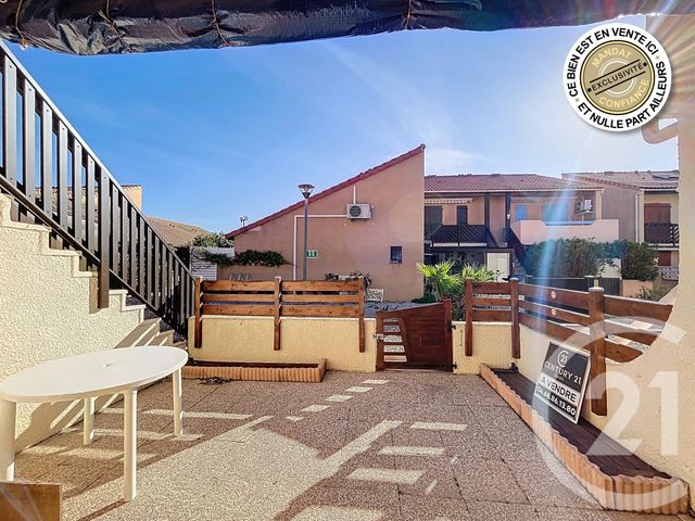 Appartement F2 à vendre - 2 pièces - 25.25 m2 - LEUCATE - 11 - LANGUEDOC-ROUSSILLON - Century 21 Zénith