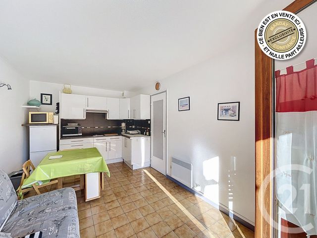 Appartement F2 à vendre - 2 pièces - 25.25 m2 - LEUCATE - 11 - LANGUEDOC-ROUSSILLON - Century 21 Zénith