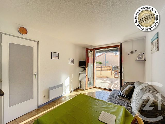 Appartement F2 à vendre - 2 pièces - 25.25 m2 - LEUCATE - 11 - LANGUEDOC-ROUSSILLON - Century 21 Zénith
