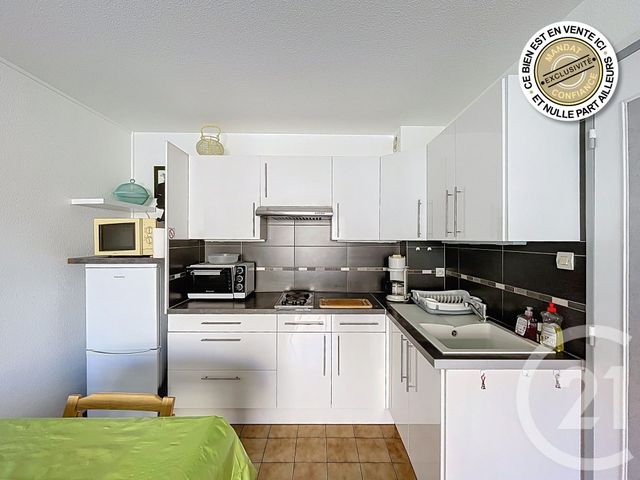 Appartement F2 à vendre - 2 pièces - 25.25 m2 - LEUCATE - 11 - LANGUEDOC-ROUSSILLON - Century 21 Zénith
