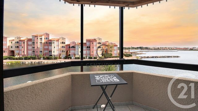 Appartement F1 bis à vendre - 2 pièces - 23.37 m2 - LE BARCARES - 66 - LANGUEDOC-ROUSSILLON - Century 21 Zénith