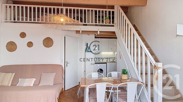 Appartement F1 bis à vendre - 2 pièces - 22.19 m2 - LE BARCARES - 66 - LANGUEDOC-ROUSSILLON - Century 21 Zénith