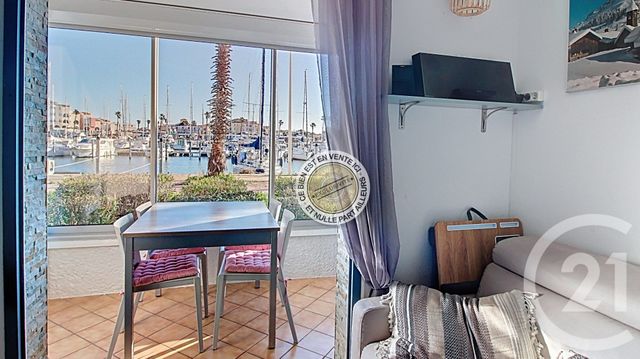 Appartement F2 à vendre - 2 pièces - 22.2 m2 - PORT LEUCATE - 11 - LANGUEDOC-ROUSSILLON - Century 21 Zénith