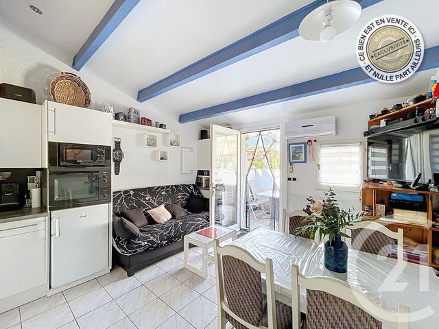 maison à vendre - 2 pièces - 27.7 m2 - LE BARCARES - 66 - LANGUEDOC-ROUSSILLON - Century 21 Zénith
