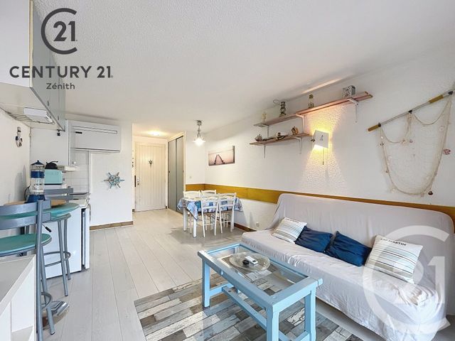 Appartement Studio à vendre - 1 pièce - 22.93 m2 - LE BARCARES - 66 - LANGUEDOC-ROUSSILLON - Century 21 Zénith