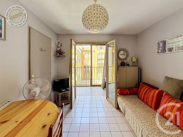 Appartement F2 à vendre - 2 pièces - 24.64 m2 - LE BARCARES - 66 - LANGUEDOC-ROUSSILLON - Century 21 Zénith