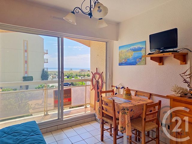 Appartement Studio Cabine à vendre - 1 pièce - 18.7 m2 - LE BARCARES - 66 - LANGUEDOC-ROUSSILLON - Century 21 Zénith