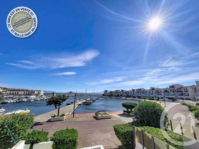 Appartement F2 à vendre - 2 pièces - 31.0 m2 - LE BARCARES - 66 - LANGUEDOC-ROUSSILLON - Century 21 Zénith