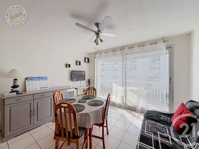 Appartement F2 à vendre - 2 pièces - 28.72 m2 - LE BARCARES - 66 - LANGUEDOC-ROUSSILLON - Century 21 Zénith